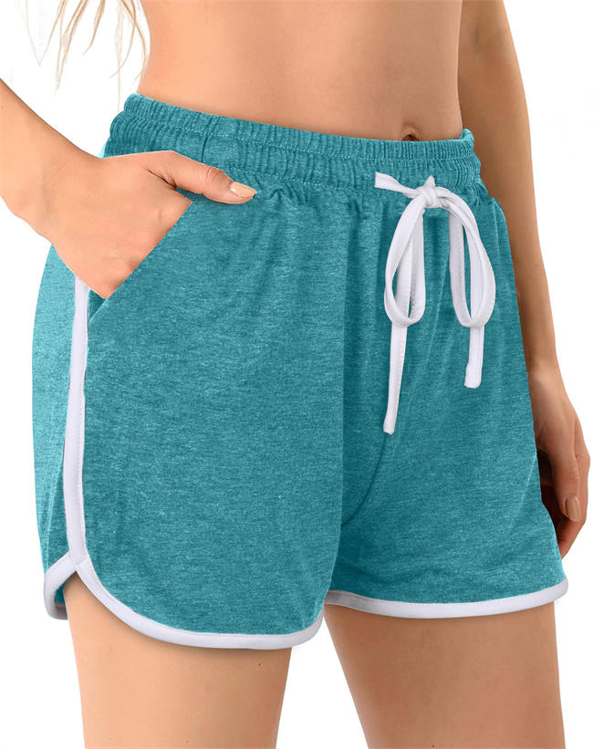 Women Athletic Shorts Running Dolphin Short Yoga Fitness Gym