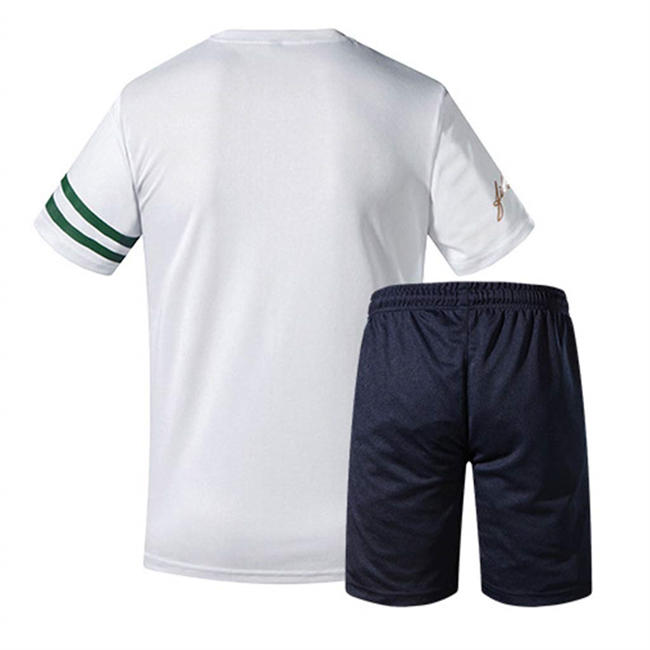 Men Casual 2 Piece Tracksuit Short Sleeve Top and Shorts Running Jogging Athletic Sports Set