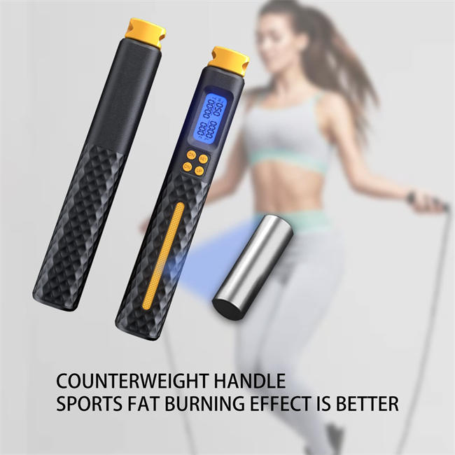 Jump Rope, multifun Speed Skipping Rope with Calorie Counter and Alarm Reminder, Weighted Jump Rope for Fitness, Adjustable Tangle-Free Skipping Rope, 2 in 1 Cordless Jumping Rope for Fitness, Crossfit, Exercise, Workout Women, Men, Kids