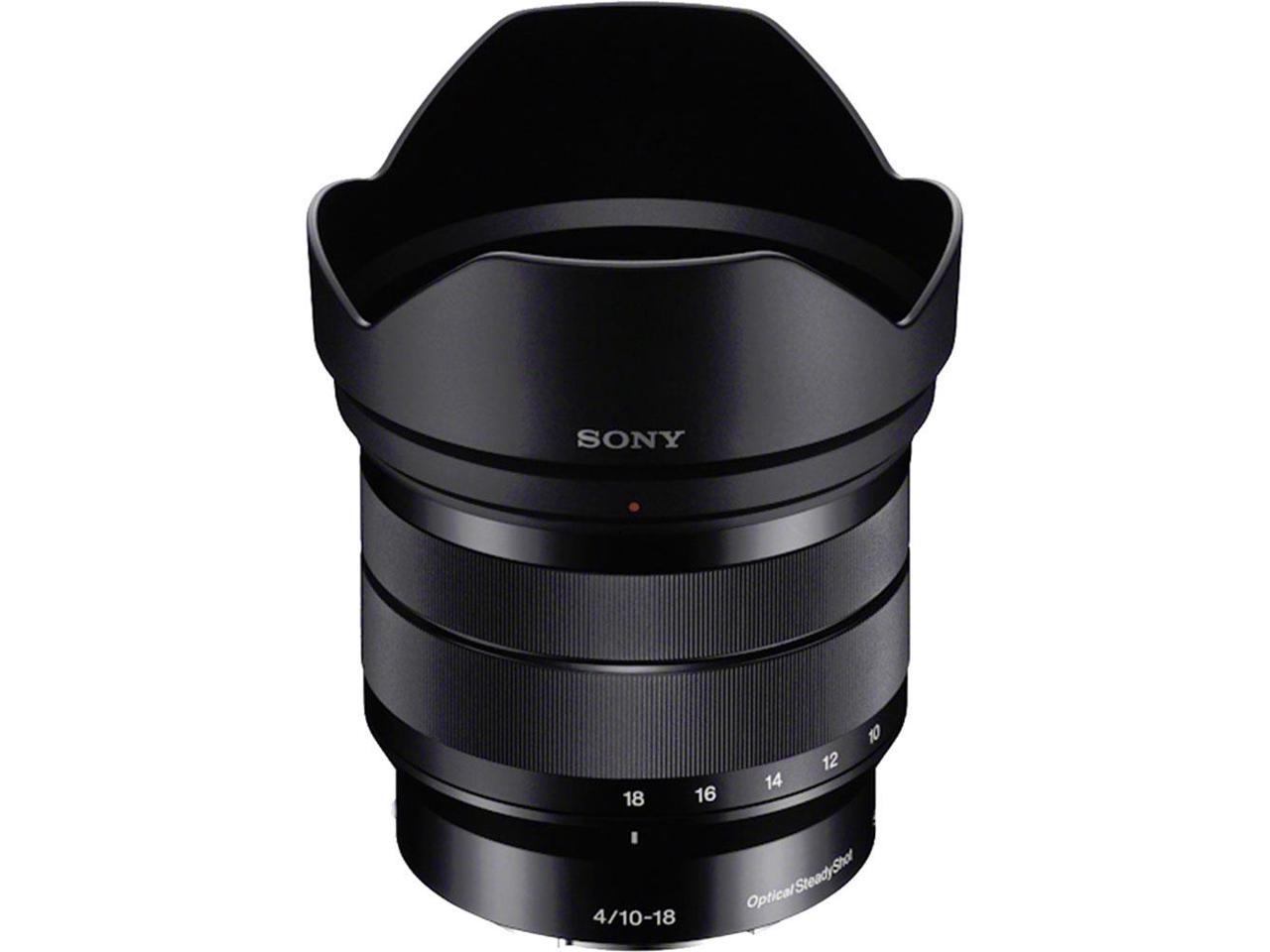 Sony Sel-1018 10 Mm - 18 Mm F/4 Wide Angle Zoom Lens For